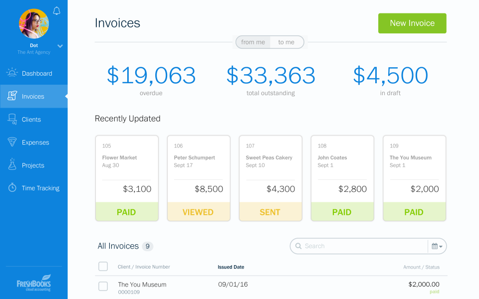 freshbooks cloud accounting software