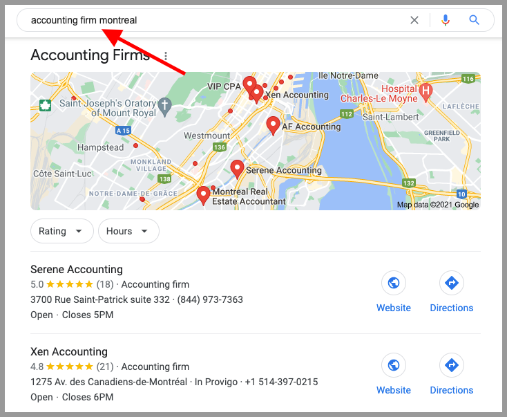 local seo for accountants