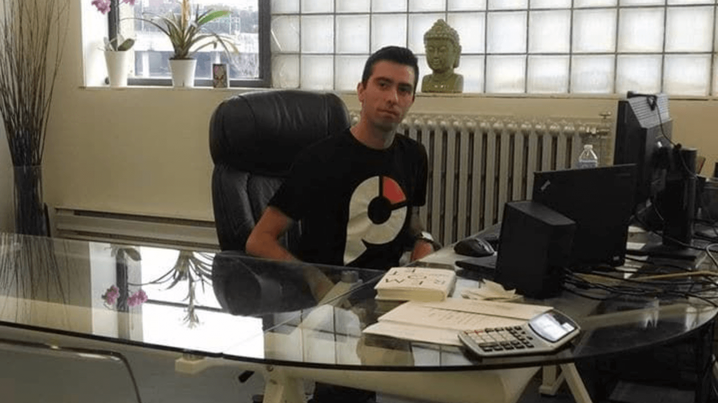 Ryan in his first office in 2013